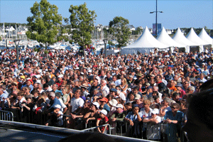 Foule spectacle Concarneau